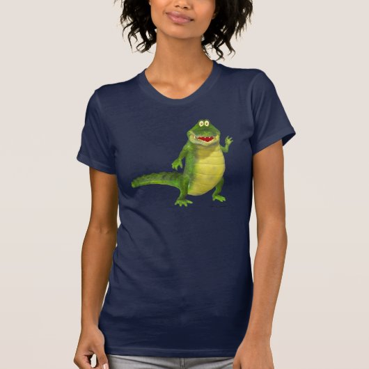 Zout de krokodille Donkere T - shirts (Voorkant)
