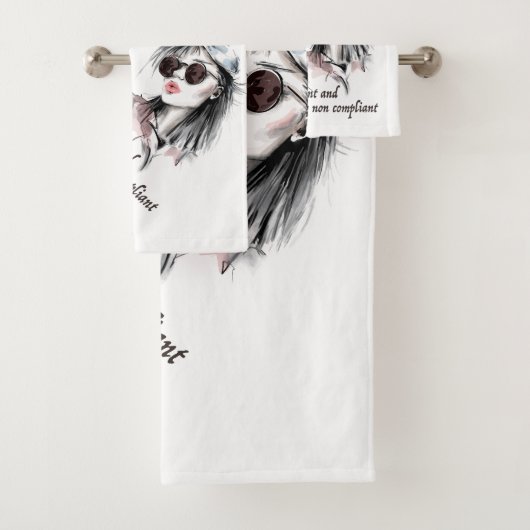 Zout en Defiant Bad Handdoek (Insitu)