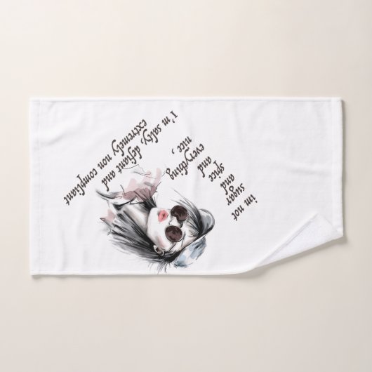 Zout en Defiant Bad Handdoek (Handdoek)