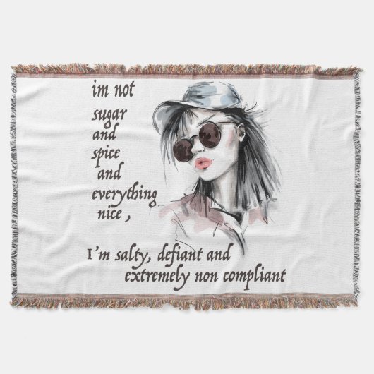 Zout en Defiant Deken (Voorkant)