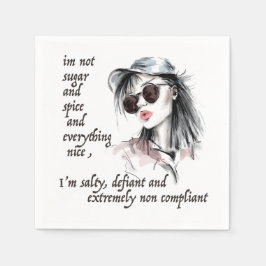 Zout en Defiant Servet