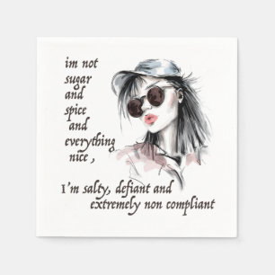 Zout en Defiant Servet