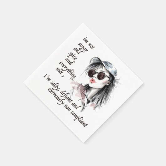 Zout en Defiant Servet (Hoek)