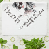 Zout en Defiant Theedoek (Gevouwen)