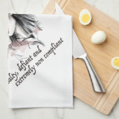 Zout en Defiant Theedoek (Quarter Fold)