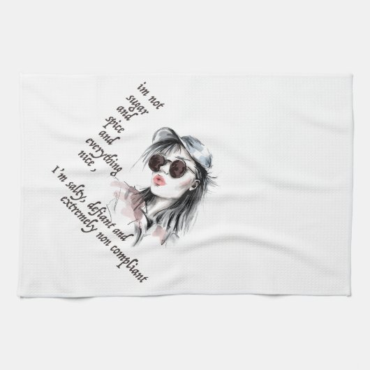 Zout en Defiant Theedoek (Horizontaal)