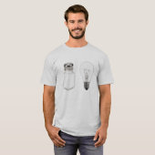 Zout en licht t-shirt (Voorkant volledig)