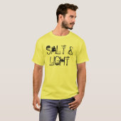 Zout en licht t-shirt (Voorkant volledig)