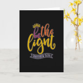 Zout en licht zijn kaart (Gele Bloem)