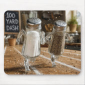 Zout en Peper 100 Yard Sprint Muismat (Voorkant)