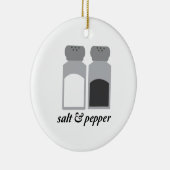 Zout en peper 1 keramisch ornament (Rechts)