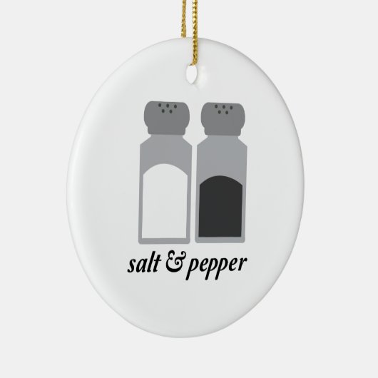 Zout en peper 1 keramisch ornament (Rechts)