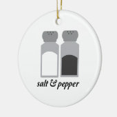 Zout en peper 1 keramisch ornament (Links)