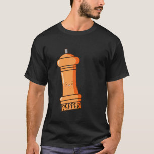 Zout en peper die overeenkomen met Halloween kostu T-shirt