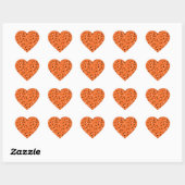 Zout en peper Heart Envelope Seal Hart Sticker (Vel)