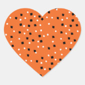 Zout en peper Heart Envelope Seal Hart Sticker (Voorkant)