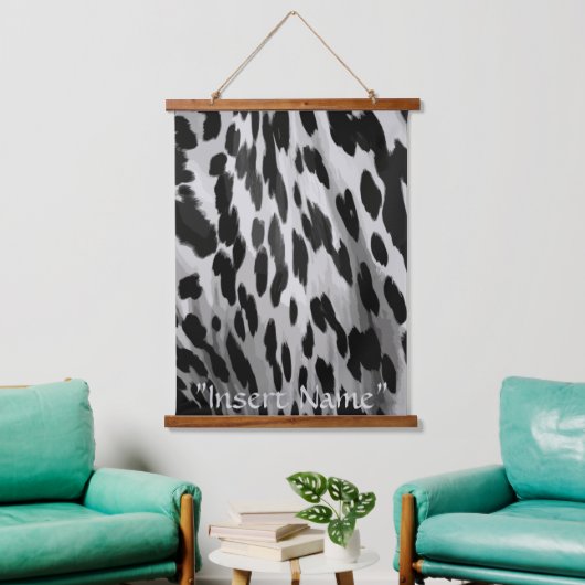 Zout en Peper Hide Hangend Wandkleed (Woonkamer)