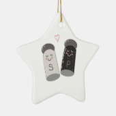 Zout en peper keramisch ornament (Rechts)