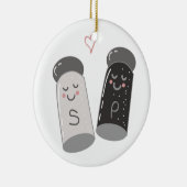 Zout en peper keramisch ornament (Rechts)