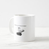 Zout en peper koffiemok (Voorkant links)