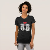 zout en peper liefde t-shirt (Voorkant volledig)
