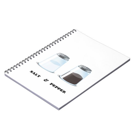 Zout en peper notitieboek (Linkerzijde)