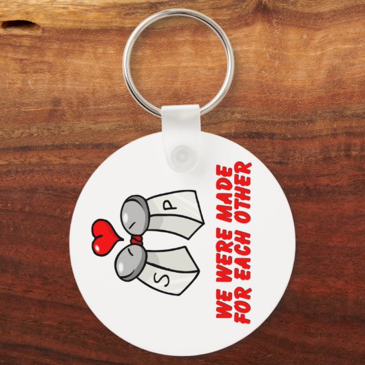 Zout en peper sleutelhanger (Voorkant)