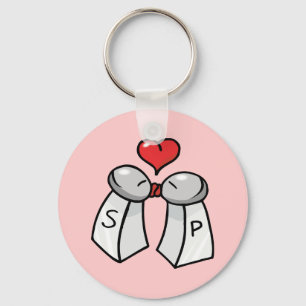 Zout en peper sleutelhanger