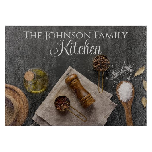 Zout en peper snijplank (Voorkant)