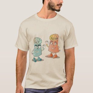 Zout en Peper Vintage Mascotte T-shirt