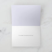 Zout en pepper op Periwinkle Kaart (Binnen)