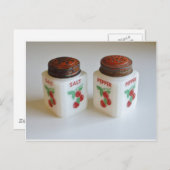  Zout en Pepper Shakers Briefkaart (Voorkant / Achterkant)