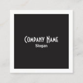 Zout- en Peppergrenzen en vierkantjes Vierkante Visitekaartje (Voorkant)