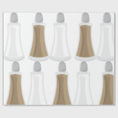 Zout- en Pepperschudders Cadeaupapier (Vlak)