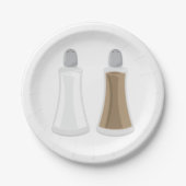 Zout- en Pepperschudders Papieren Bordje (Voorkant)