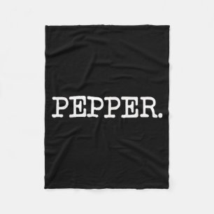 Zout- en PEPPERSTROOIER Funny Matching Halloween Fleece Deken