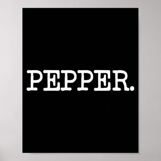 Zout- en PEPPERSTROOIER Grappig bijpassend Hallowe Poster (Voorkant)