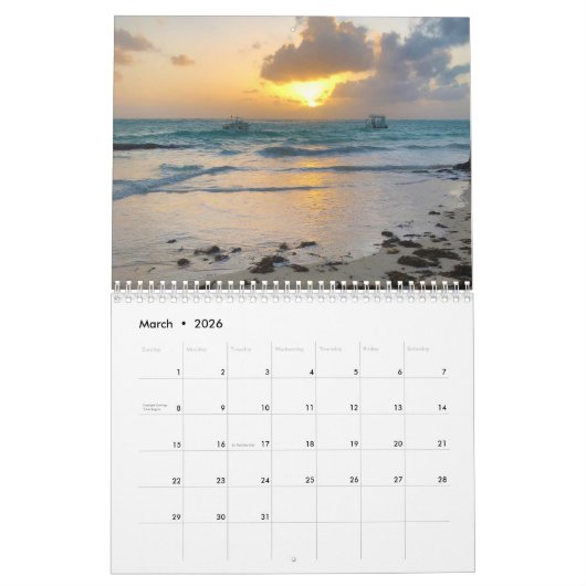 Zout en Zee Kalender (Mar 2026)