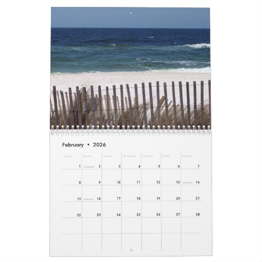 Zout en Zee Kalender (Feb 2026)