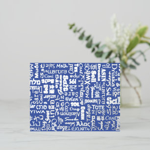 Zout Folie Feestdagen Briefkaart