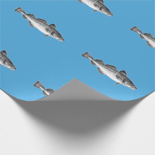  zout Gevist - Atlantische kabeljauw Cadeaupapier (Hoek)