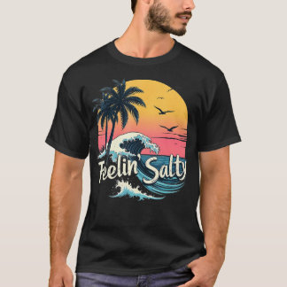 Zout Gevoel Strand Zomer Vakantie T-shirt