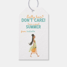 Zout Haar Maakt Niet Uit Strandmeisje Zomer Cadeau