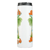 Zout haar, zanderige tenen | Tropical Truck & Beac Thermosbeker (Achterkant)