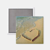 Zout Hart in Zandmagneet Magneet (Voorkant / Achterkant)