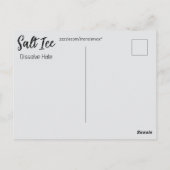 Zout IJs Ansichtkaart Briefkaart (Achterkant)