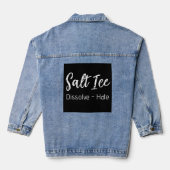 Zout Ijs Denim Jas Jacket (Achterkant)