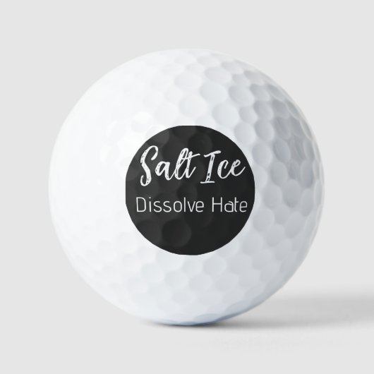 Zout Ijs Golfballen (Voorkant)