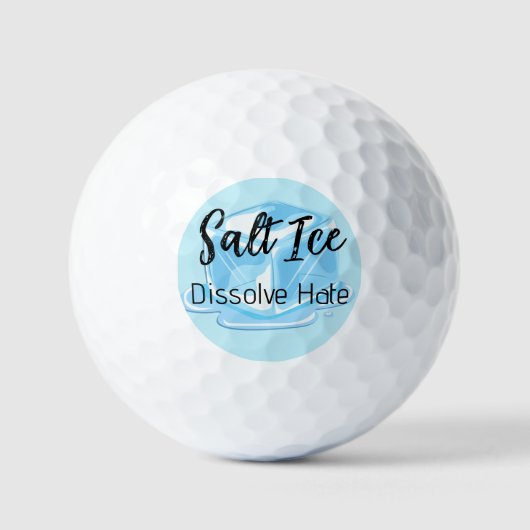 Zout Ijs Golfballen (Voorkant)