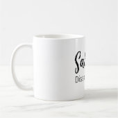Zout Ijs Koffiekop Koffiemok (Links)